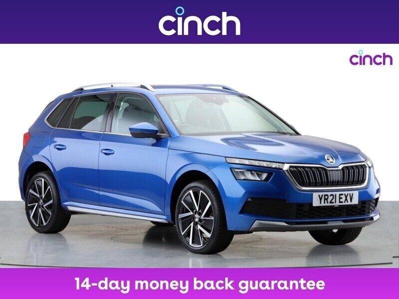 Blue Used 2021 Skoda Kamiq SE L SUV | £16,499 (Fair price) - Image 1/3