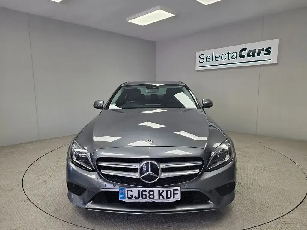 Used Mercedes C200 Premium 2018 Grey Sedan