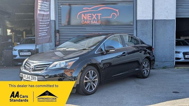 Black Used 2014 Toyota Avensis Sedan | £6,490 (Fair price) - Image 1/4