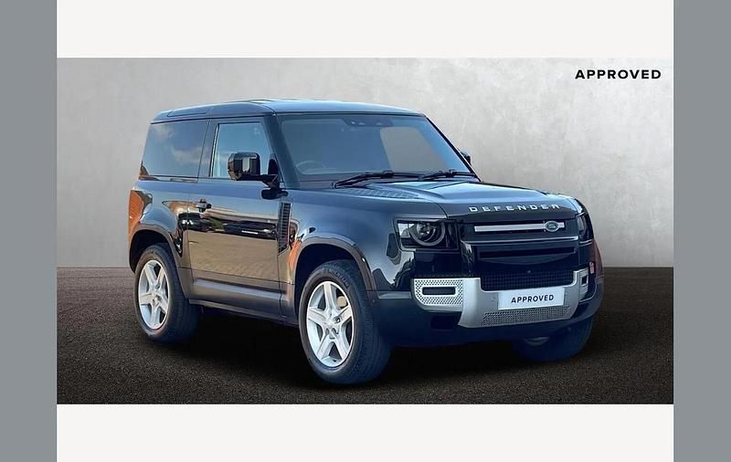 Black Used 2023 Land Rover Defender SE SUV | £49,495 (A bit pricey) - Image 1/4