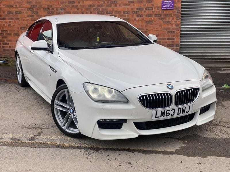 White Used 2013 BMW 640 M Sport Coupe | £9,195 (Fair price) - Image 1/3