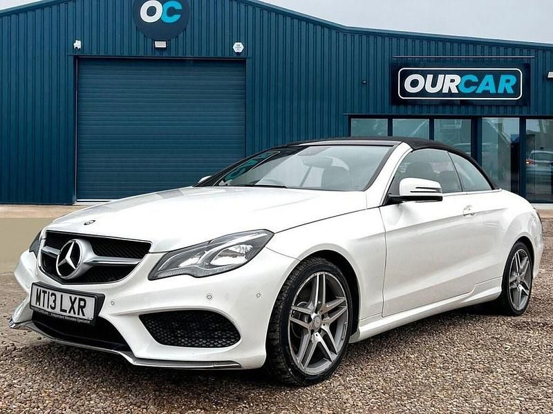 White Used 2013 Mercedes E250 AMG Cabriolet | £9,999 (Fair price) - Image 1/4