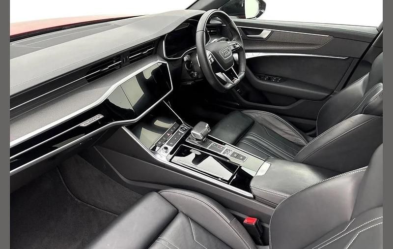 Used Audi A6 Black Edition 204 HP (150 kW) 2023 Red Sedan