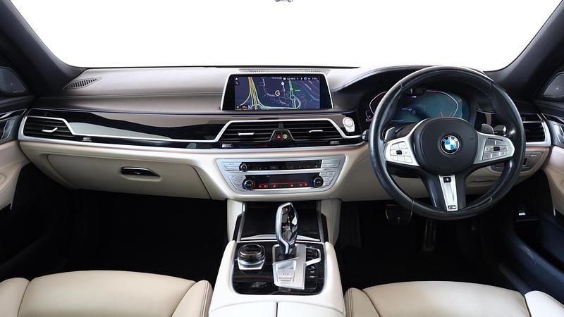 Used BMW 730L M Sport 261 HP (191 kW) 2021 Blue Sedan