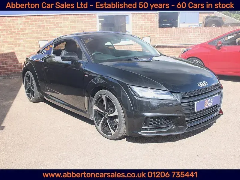 Used Audi TT Black Edition 180 HP (132 kW) 2017 Black Coupe