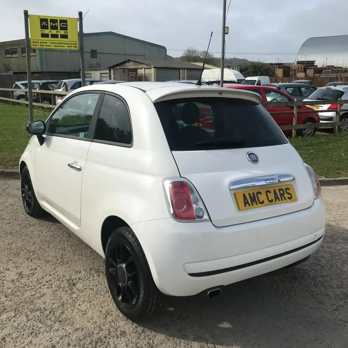 Used Fiat 500 Sport 85 HP (62 kW) 2011 White Hatchback
