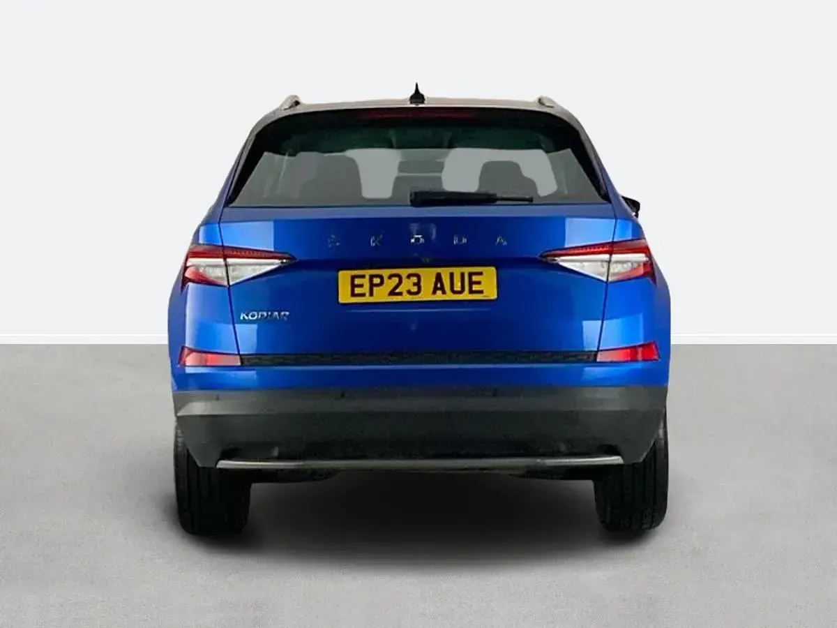 Used Skoda Kodiaq SE L Executive 150 HP (110 kW) 2023 Blue SUV