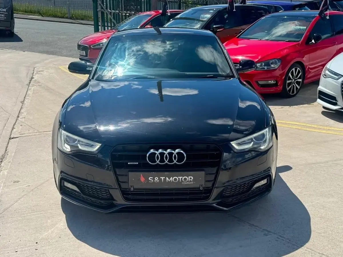 Used Audi A5 Black Edition 177 HP (130 kW) 2012 Black Coupe