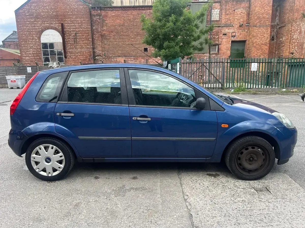 Used Ford Fiesta Style 2008 Blue Hatchback