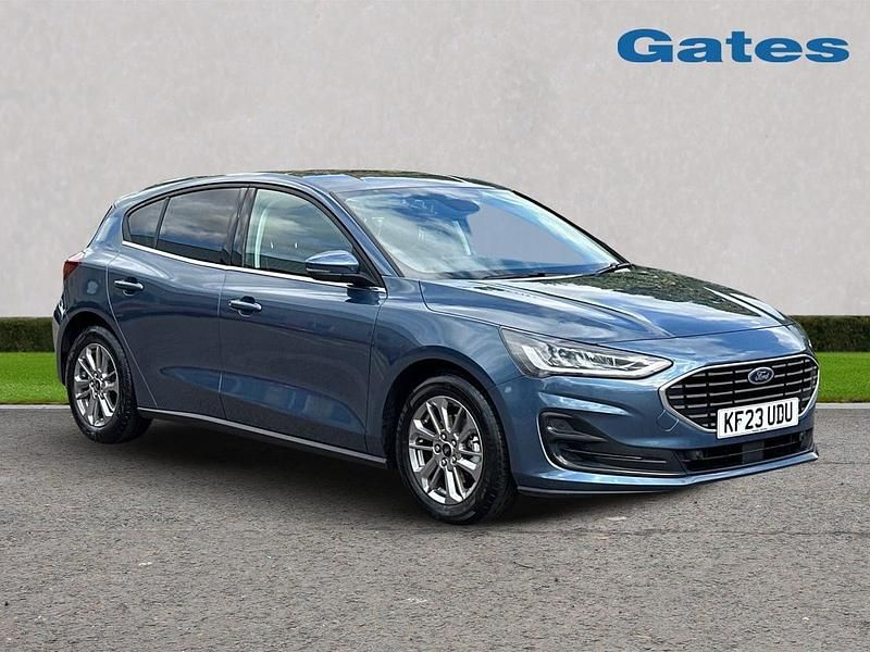 Blue Used 2023 Ford Focus Titanium Hatchback | £17,199 (Fair price) - Image 1/4