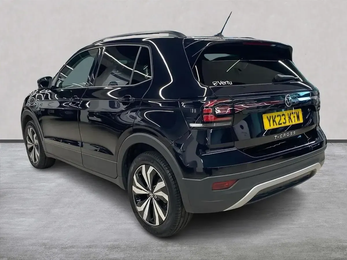 Used VW T-Cross Black Edition 110 HP (80 kW) 2023 Black SUV