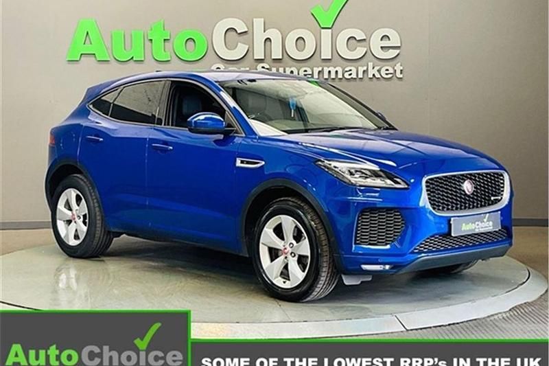 Blue Used 2018 Jaguar E-Pace R-Dynamic SUV | £14,685 (Fair price) - Image 1/2