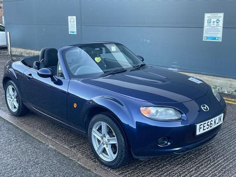 Used Mazda MX5 126 HP (92 kW) 2006 Blue Cabriolet