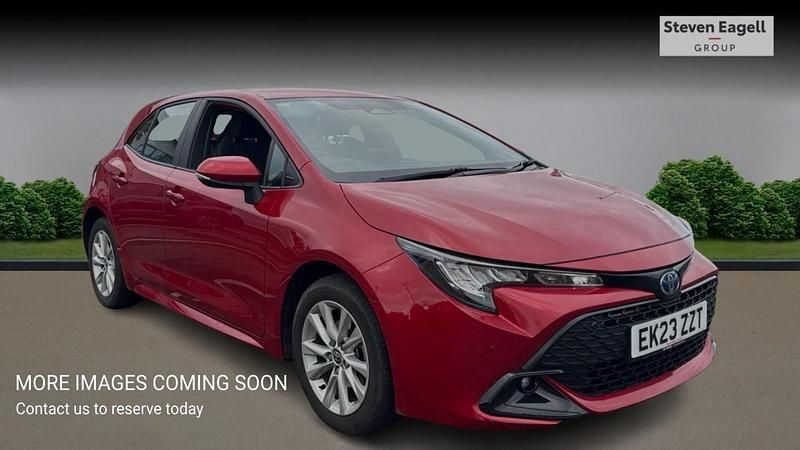Used Toyota Corolla 2023 Red Hatchback