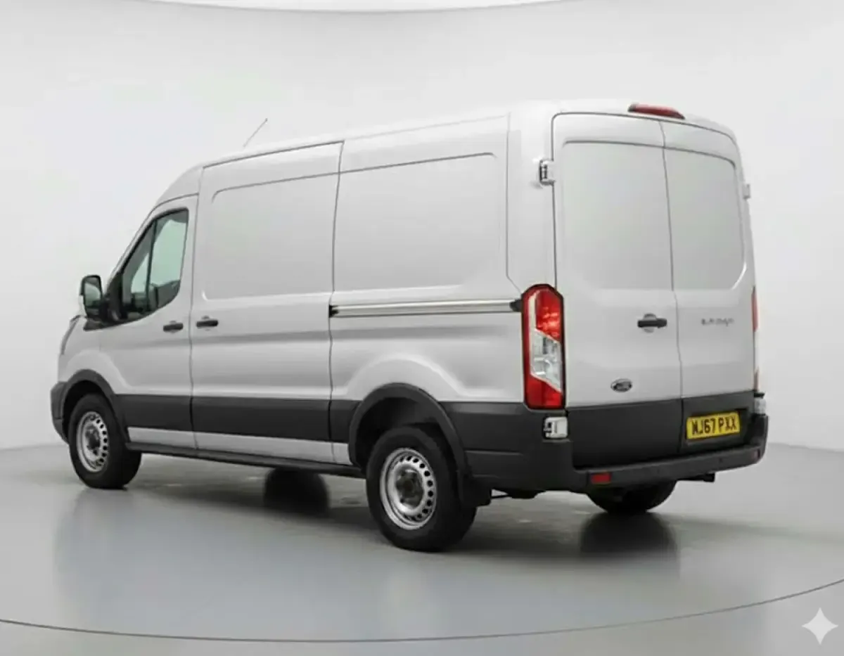 Used Ford Transit 130 HP (95 kW) 2017 Silver Van