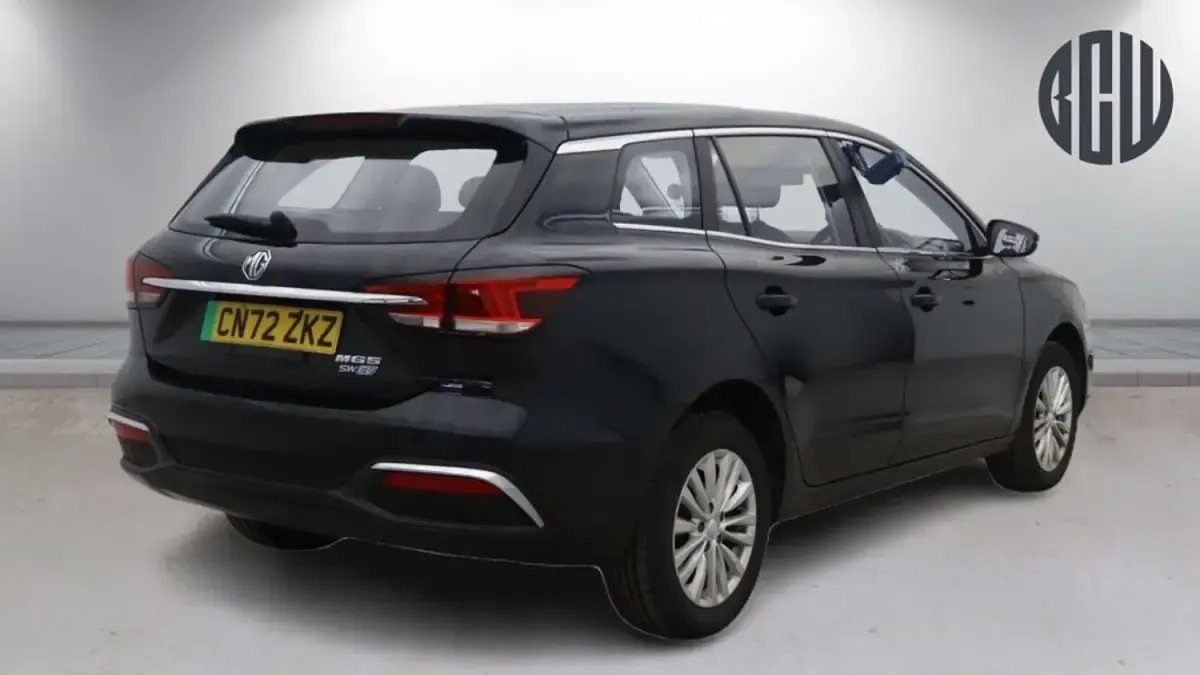 Used MG MG5 EV Excite 114 kW (156 HP) 2022 Black Estate