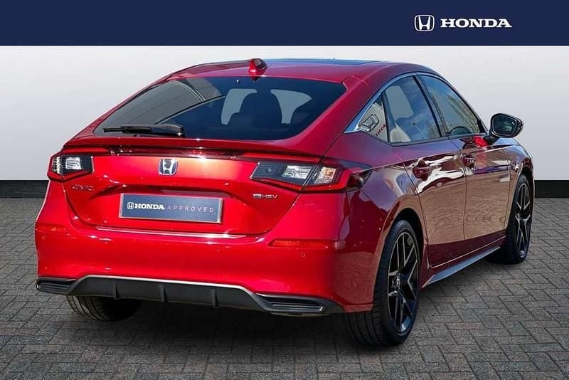 Used Honda Civic Advance 143 HP (105 kW) 2023 Red Hatchback