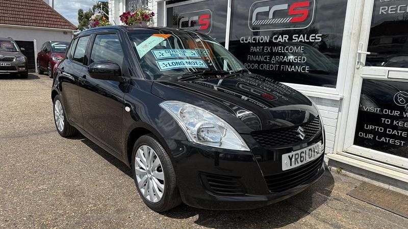 Used Suzuki Swift SZ3 94 HP (69 kW) 2011 Black Hatchback