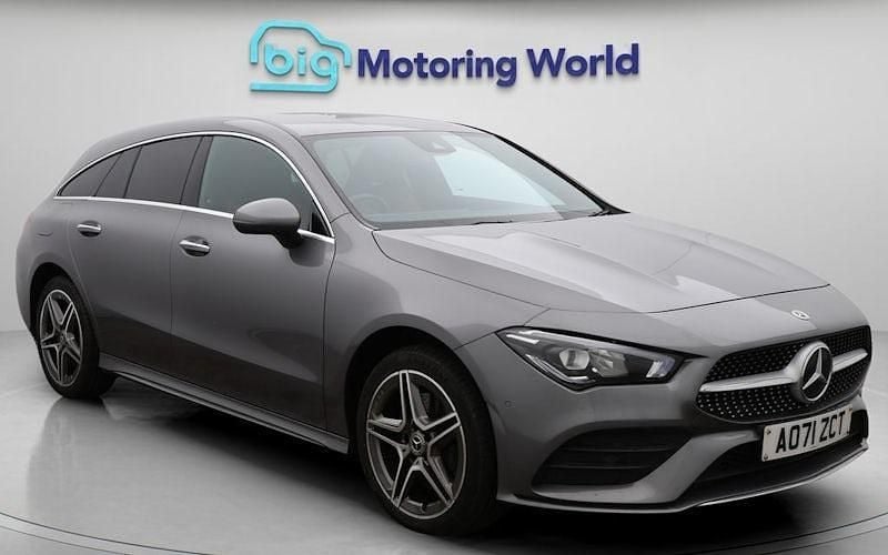 Used Mercedes CLA250e Shooting Brake AMG line 259 HP (190 kW) 2021 Grey Estate