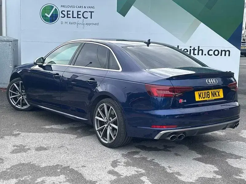 Used Audi S4 Design 354 HP (260 kW) 2018 Blue Sedan