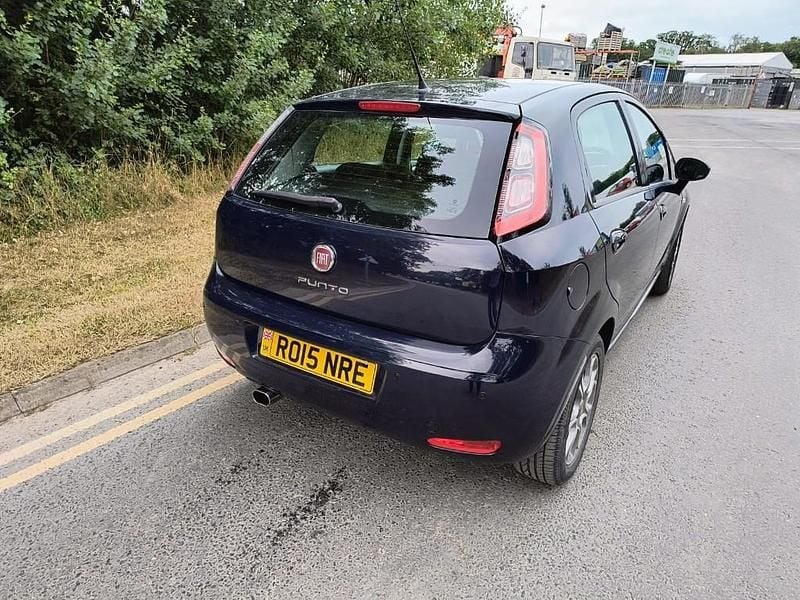 Used Fiat Punto Easy 2015 Blue Hatchback