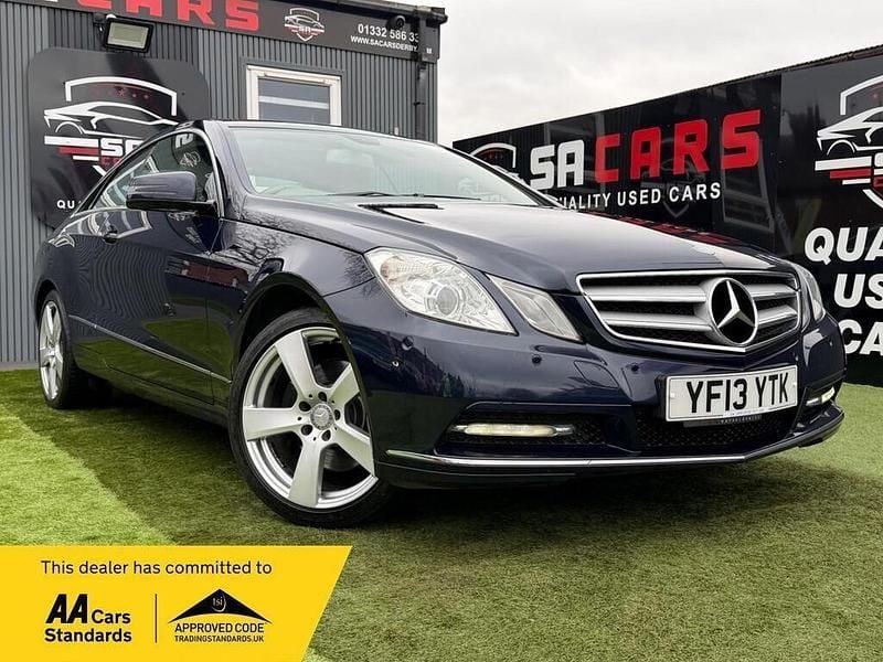 Used Mercedes E350 SE 265 HP (194 kW) 2013 Blue Coupe