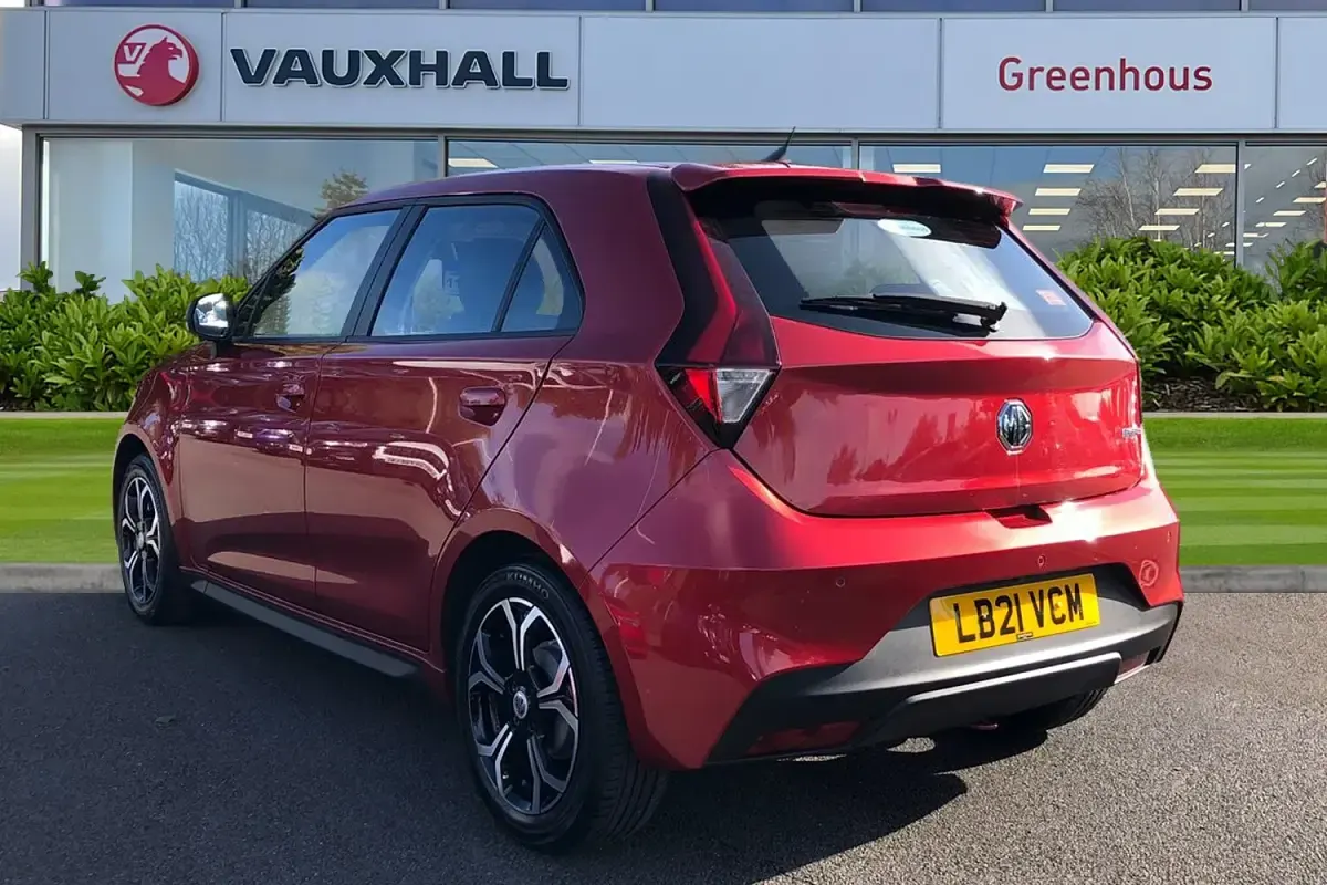 Used MG MG3 Exclusive 106 HP (77 kW) 2021 Red Hatchback