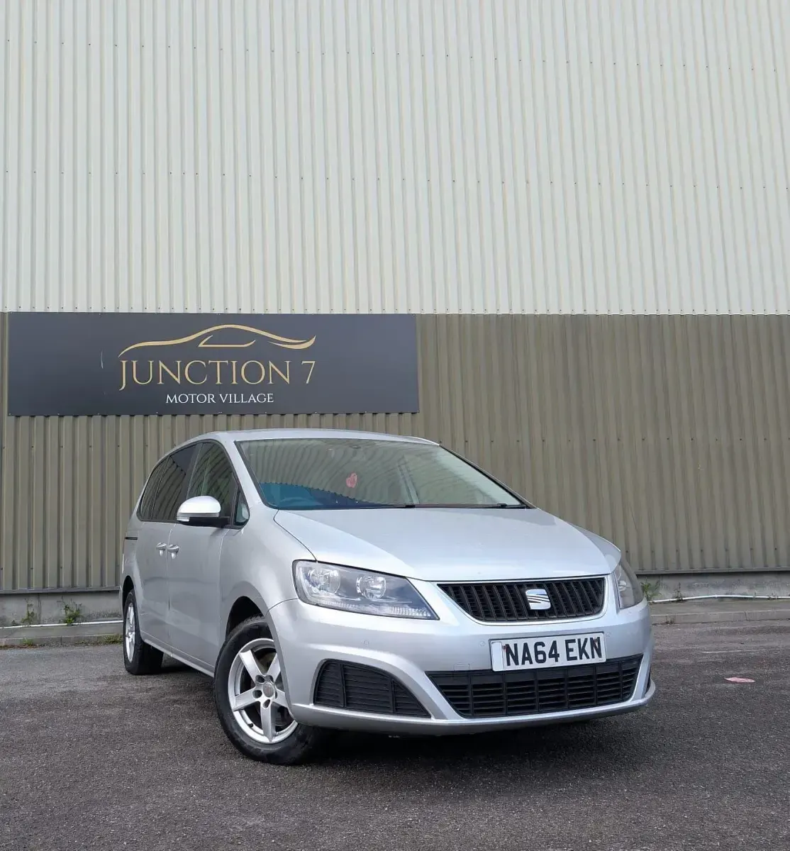 Used Seat Alhambra Ecomotive 138 HP (101 kW) 2014 Silver MPV