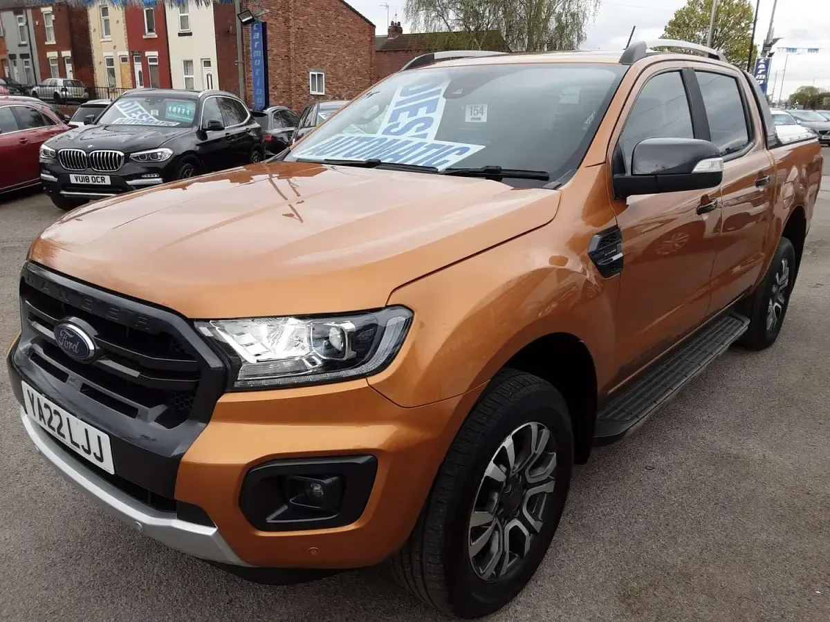 Used Ford Ranger Wildtrack 2022 Orange Pickup