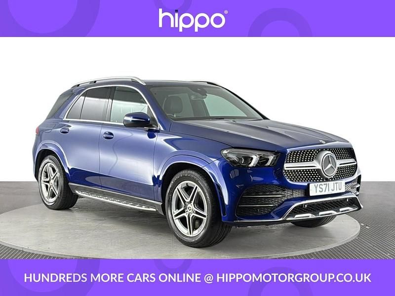 Used Mercedes GLE350 AMG line 2021 Blue Estate