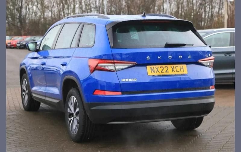 Used Skoda Kodiaq SE Drive 147 HP (108 kW) 2022 Energy blue SUV