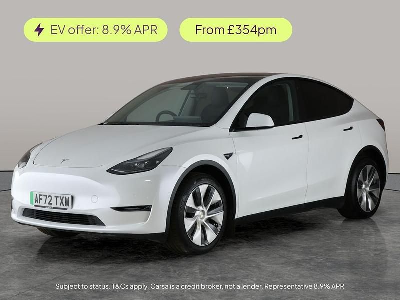 White Used 2022 Tesla Model Y Long Range AWD SUV | £23,897 (Fair price) - Image 1/1