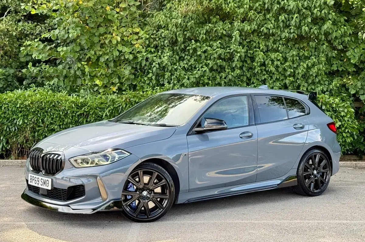 Used BMW M135 M Performance 301 HP (221 kW) 2019 Grey Hatchback