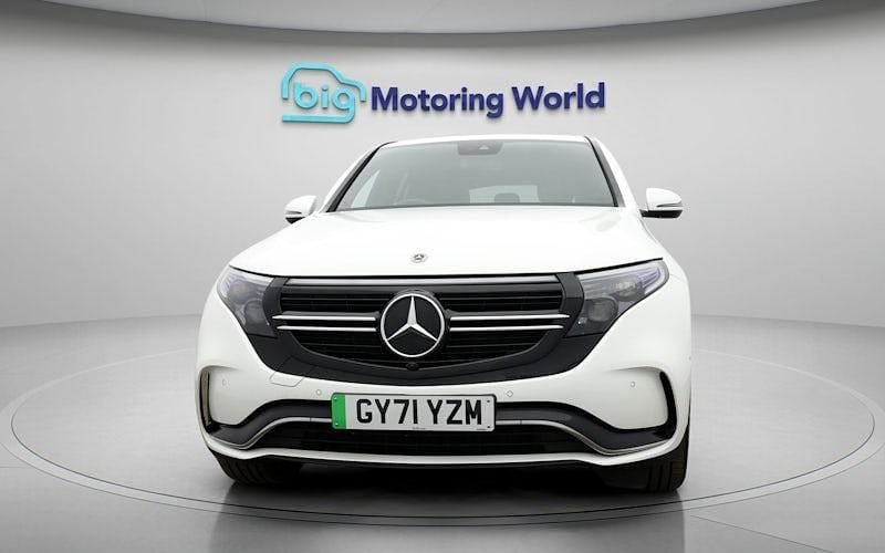 Used Mercedes EQC400 AMG line 300 kW (408 HP) 2022 White SUV