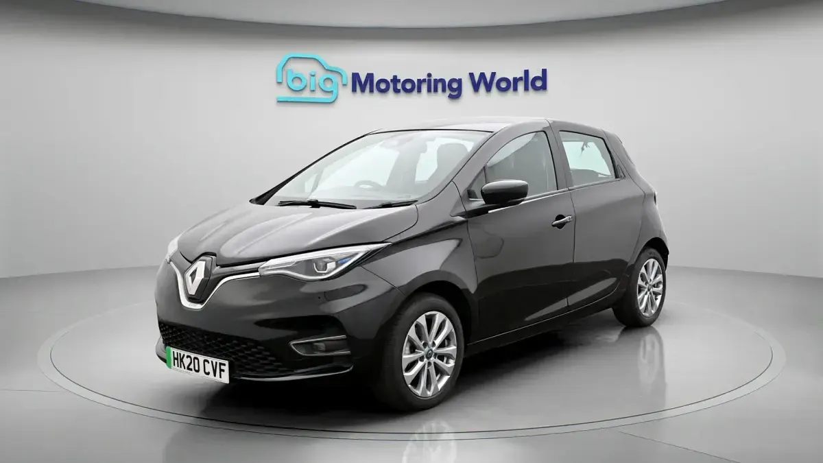 Used Renault Zoe Iconic 100 kW (136 HP) 2020 Black Hatchback