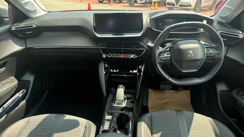 Grey Used 2020 Peugeot e-208 Allure Hatchback | £9,987 (Fair price) - Image 1/4