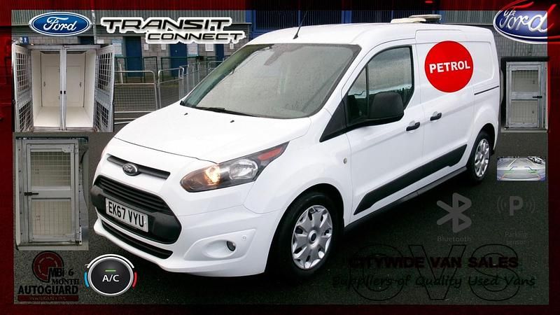 Used Ford Transit Connect Trend 100 HP (73 kW) 2018 White MPV