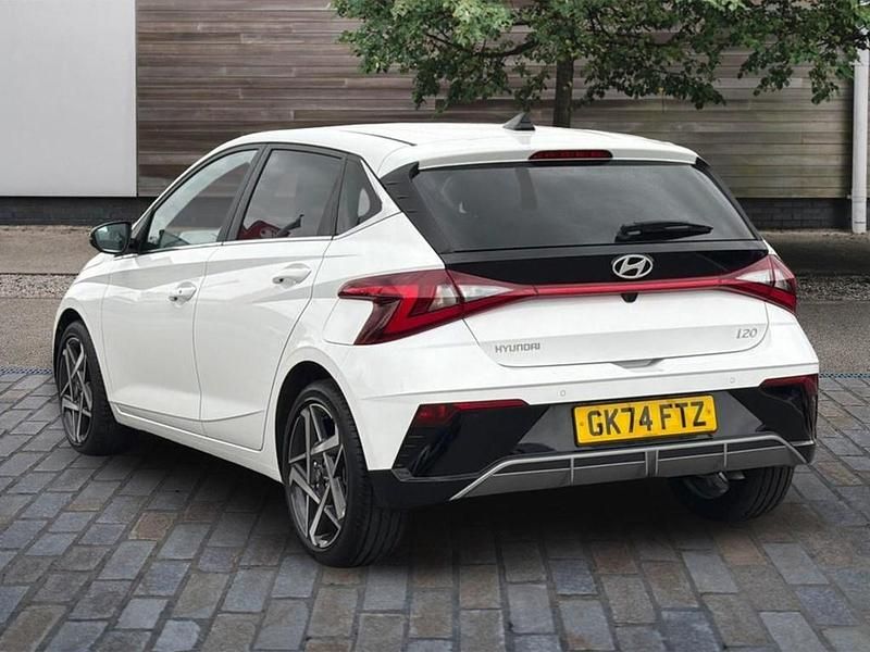 Used Hyundai i20 Ultimate 100 HP (73 kW) 2024 White Hatchback
