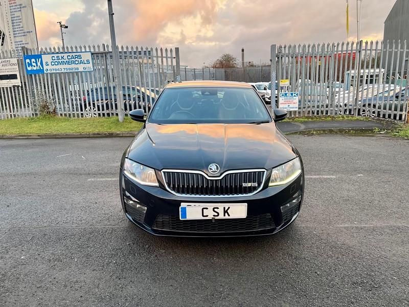 Used Skoda Octavia vRS 2014 Black Hatchback