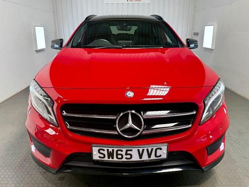 Used Mercedes GLA220 AMG line 177 HP (130 kW) 2016 Red SUV