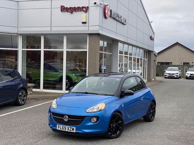Used Vauxhall Adam 70 HP (51 kW) 2019 Blue Hatchback