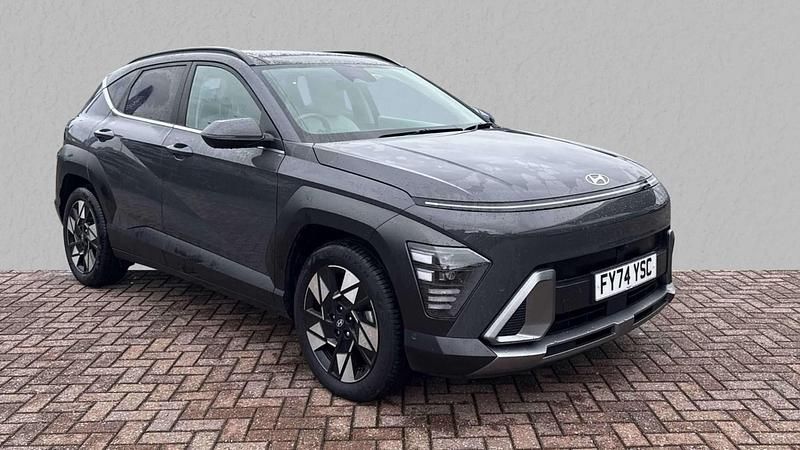 Grey New 2024 Hyundai Kona Ultimate SUV | £28,040 (Fair price) - Image 1/4