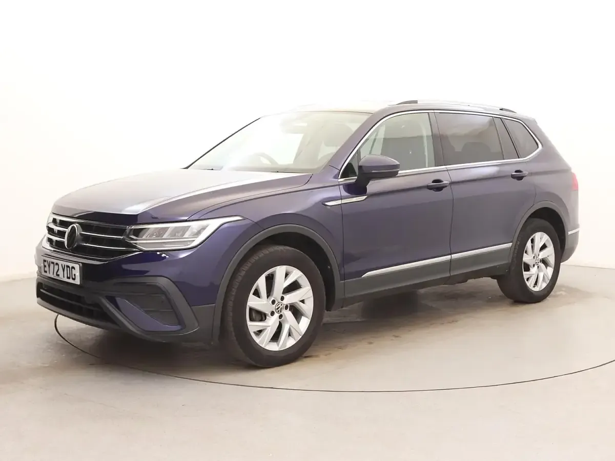 Used VW Tiguan Allspace Life 150 HP (110 kW) 2022 Blue SUV