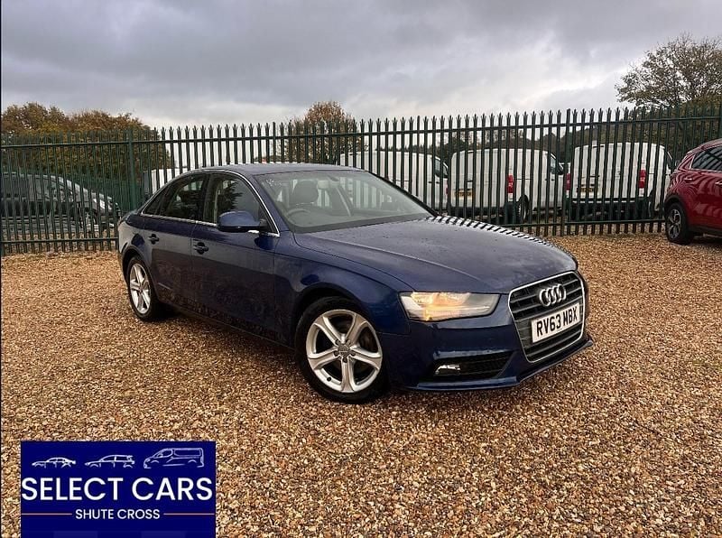 Blue Used 2013 Audi A4 Design Sedan | £7,995 (Fair price) - Image 1/4