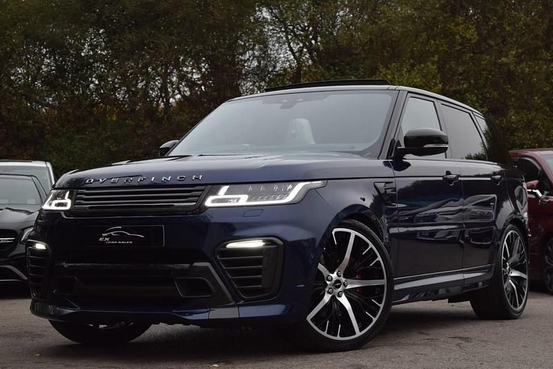 Blue Used 2018 Land Rover Range Rover Sport SVR SUV | £42,995 - Image 1/4