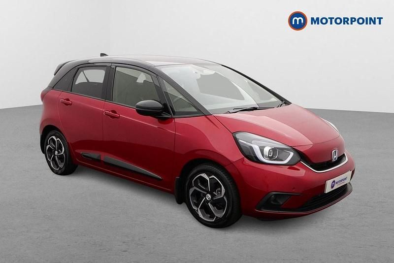Red Used 2022 Honda Jazz Hybrid Hatchback | £17,099 (A bit pricey) - Image 1/4