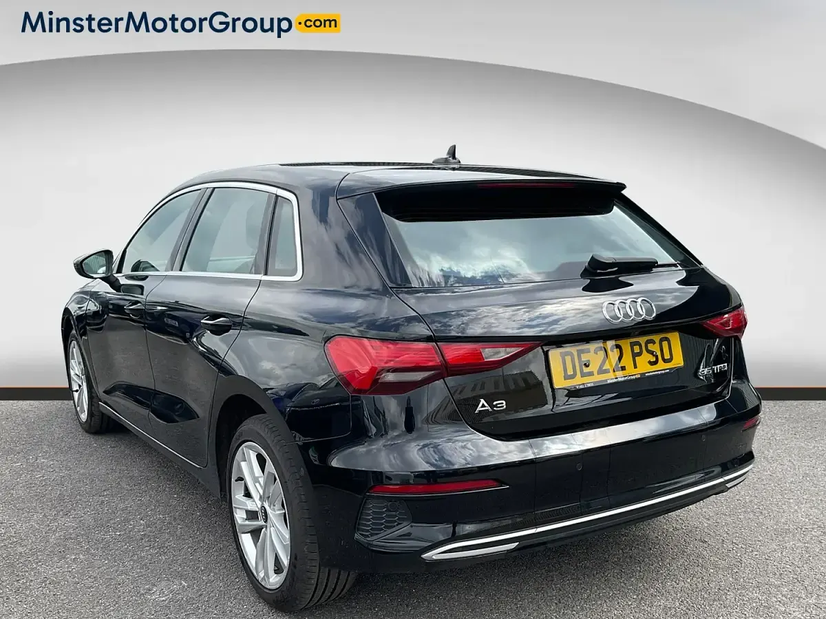 Begagnad Audi A3 Sport 150 HK (110 kW) 2022 Svart Sedan