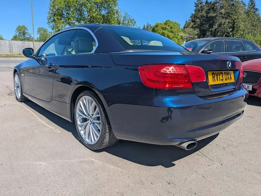Used BMW 320 Cabriolet 2013 Blue Cabriolet