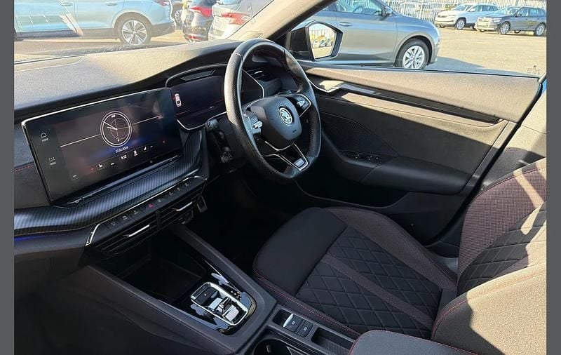 Used Skoda Octavia vRS 241 HP (177 kW) 2022 Blue Hatchback