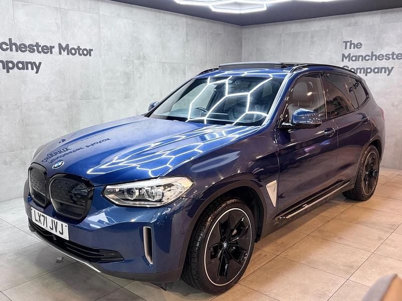 Blue Used 2021 BMW iX3 Impressive SUV | £20,499 (Fair price) - Image 1/4